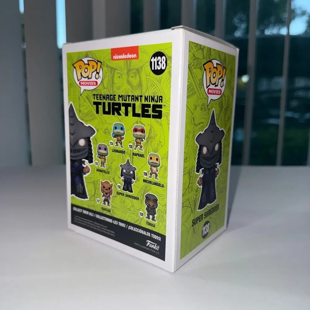 NIB Funko Pop Movies TMNT II: Secret of the Ooze (1991) Complete Collectible Set